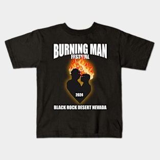 Burning Man Festival 2024 Kids T-Shirt